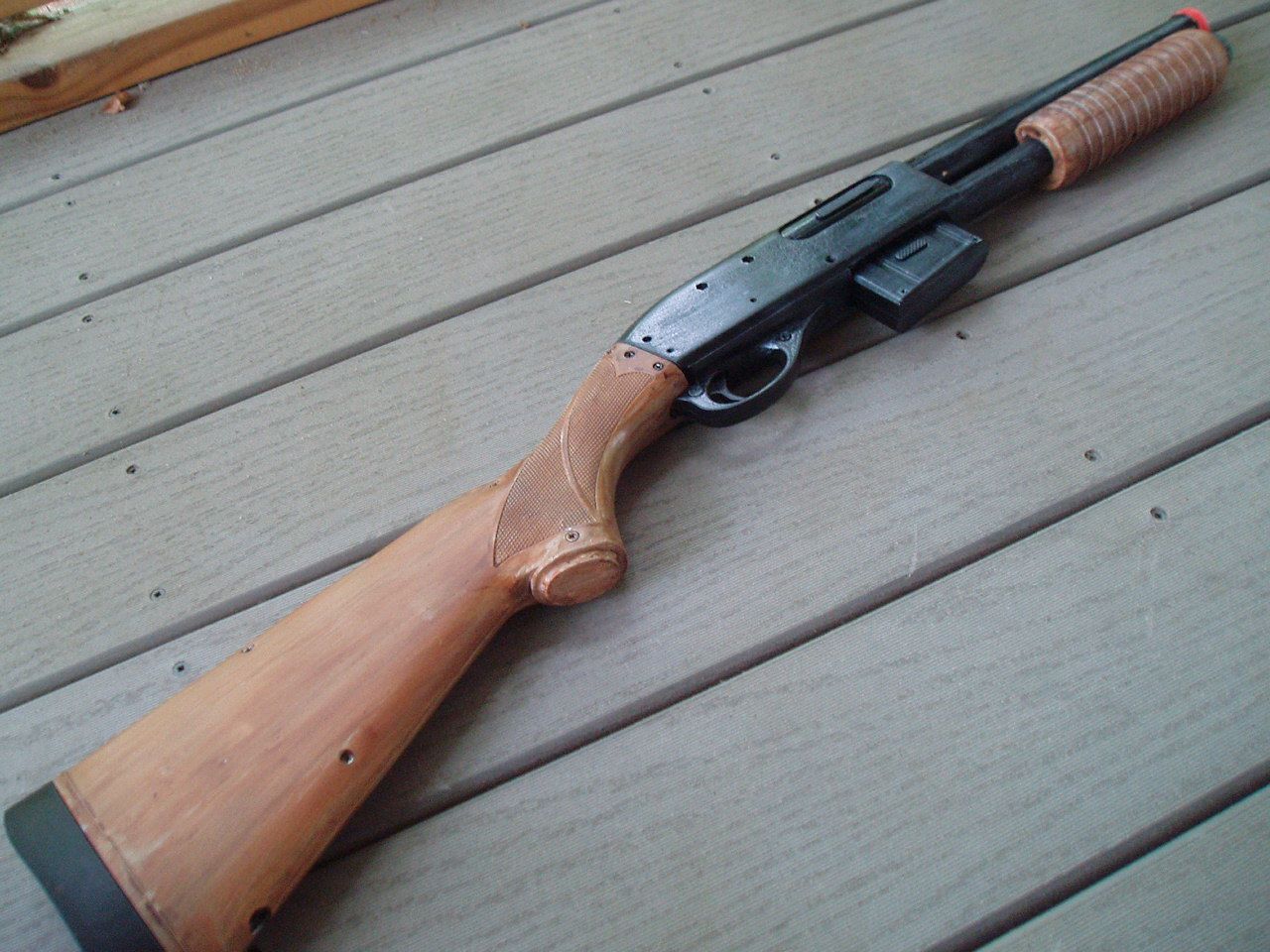 Convert a spring airsoft gun to full auto