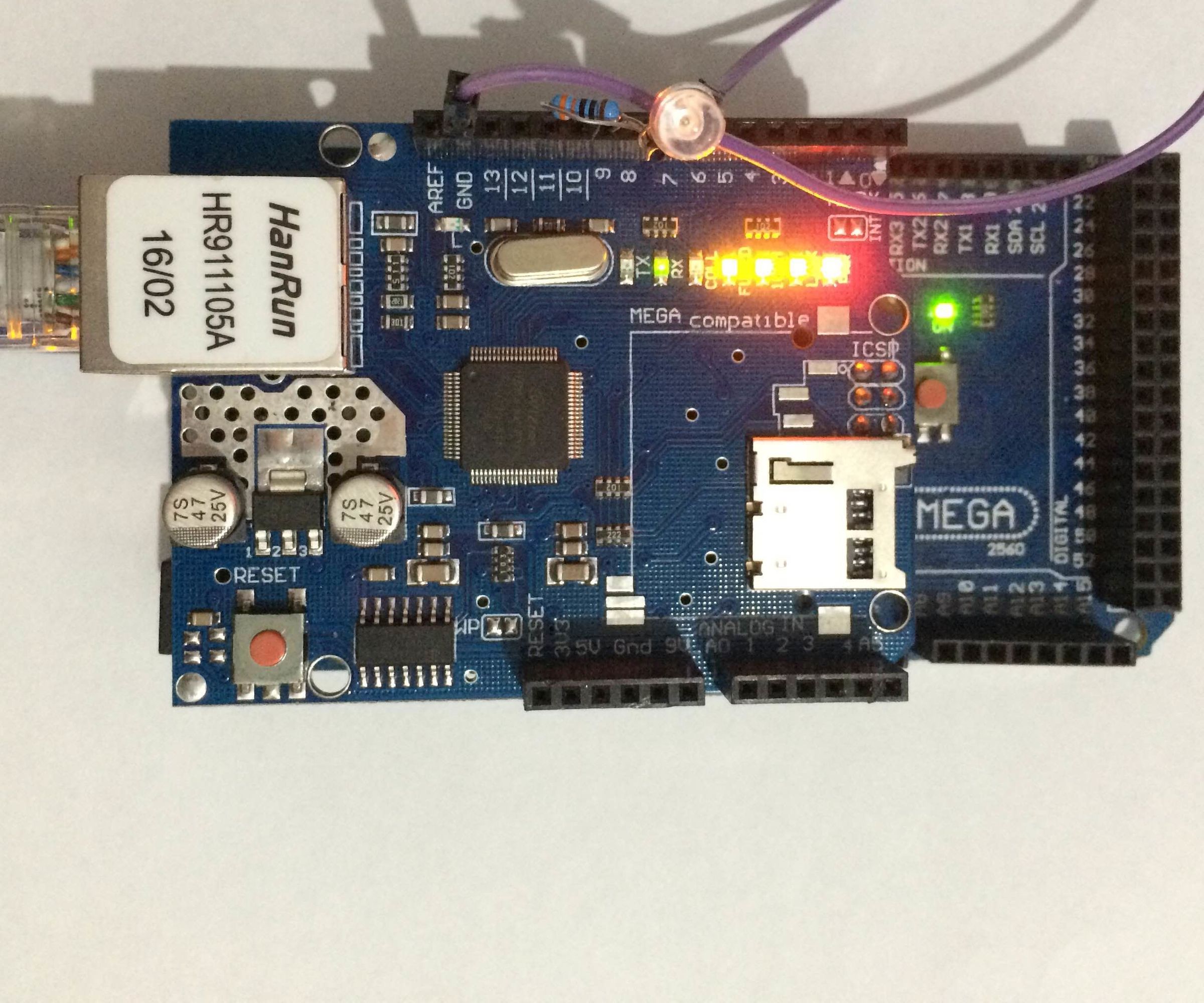 LED TV Remote Controller Using Cayenne