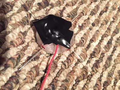 Repulsor:  Connecting the LEDs - Negative Leads