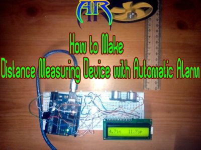 Distance Measuring Device With Automatic Alarm : 8 Steps (with Pictures ...
