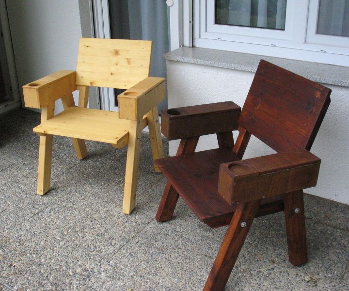 Bulletin Board Camping Chair