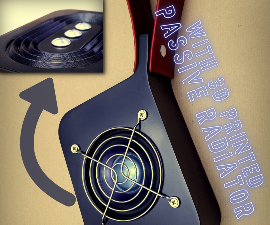 3D Printed Speaker With Printed Passive Radiator