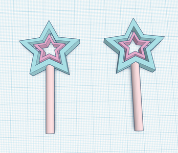 3D Model Magic Wand EHMS