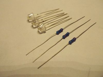 Wire the LED's With Resistors in Series