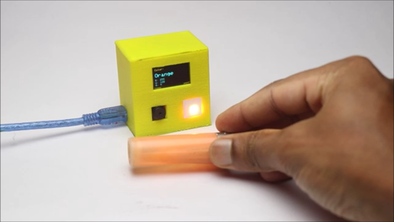 DIY ESP32-CAM Based Color Reader for Color Blind With Real Time Color ...