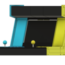 3D Printed 2 Player Arcade