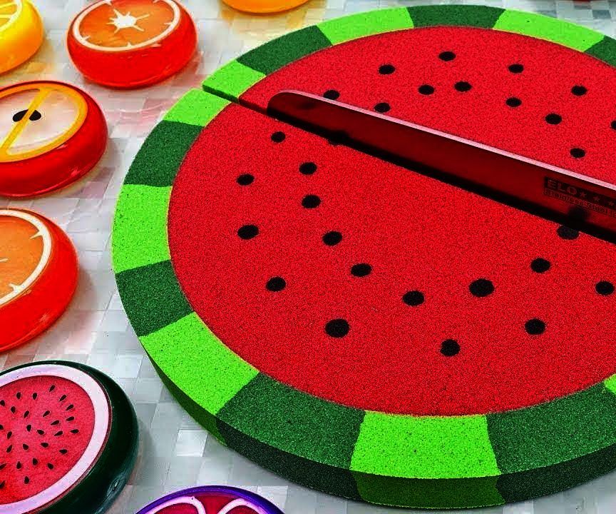 DIY How to Make Kinetic Sand Watermelon Learn Colors Mad Matter Skwooshi 