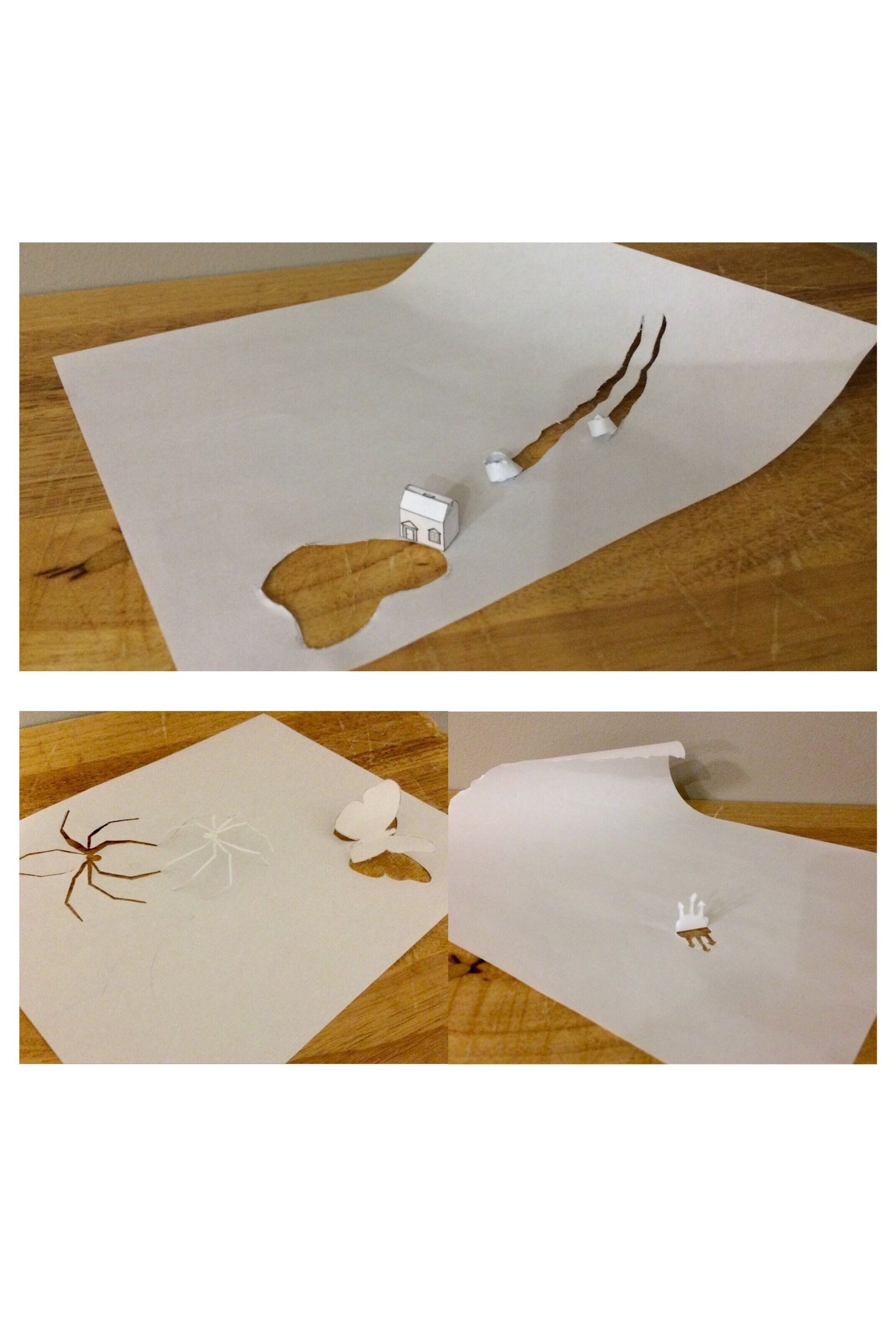3 DIY Peter Callesen Inspired Paper Art