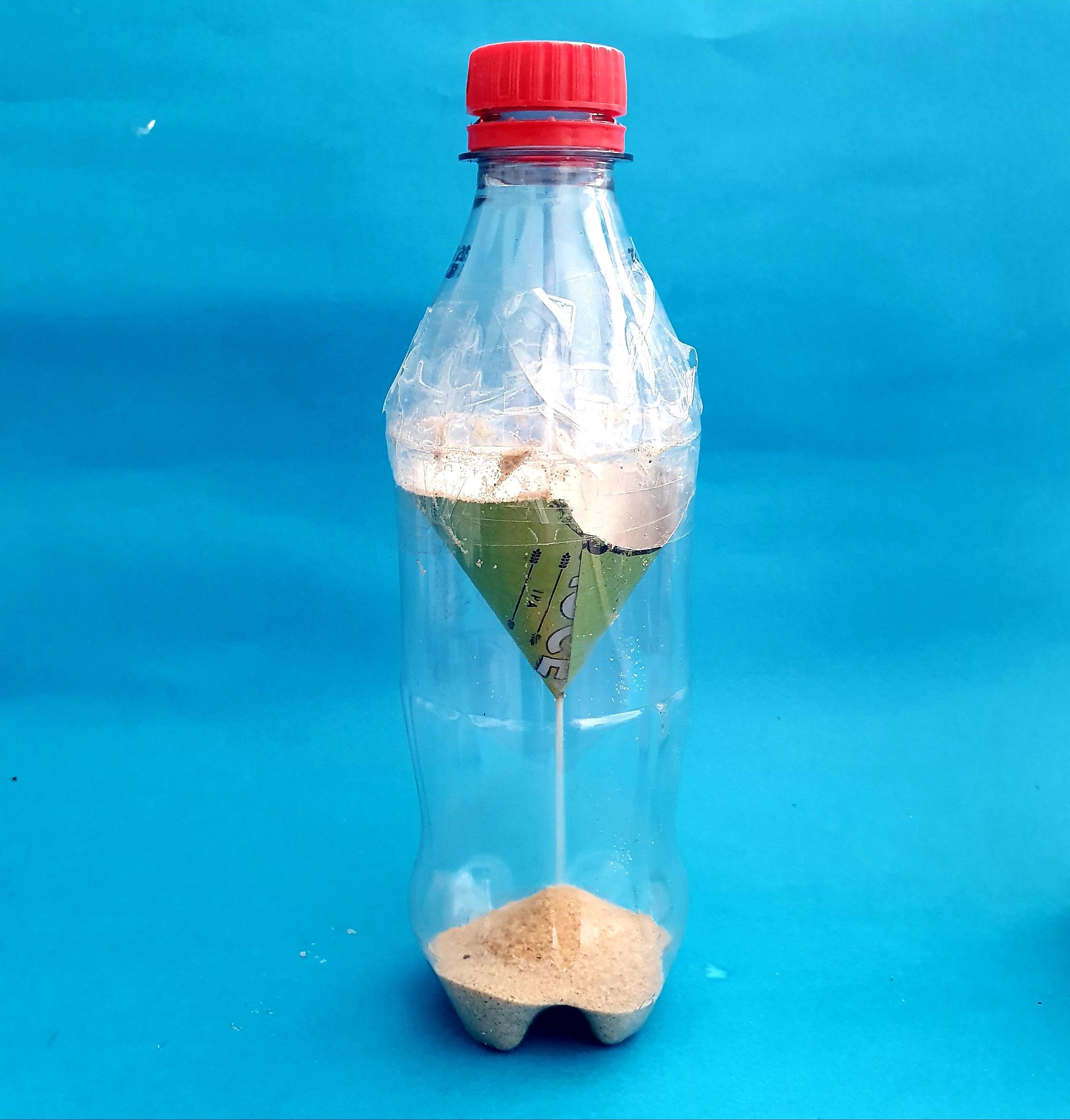 Plastic Coke Bottle 2 Minute Sand Timer 8 Steps Instructables