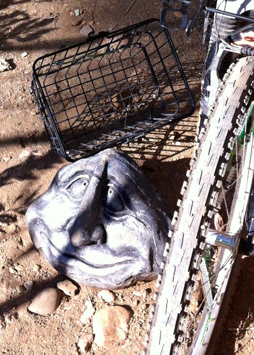 Disappearing Bike Baskets