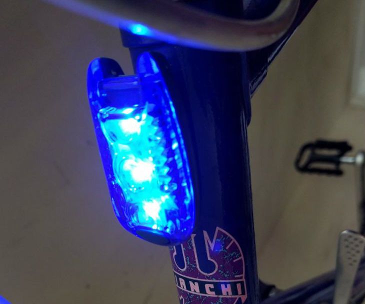 Magnetic Bike Light: 5 Minute Make