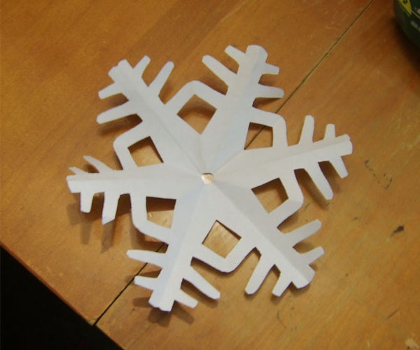 Make a 6 Sided Snowflake