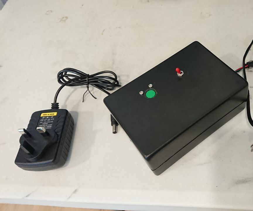 Button Actuated Stepper Controller