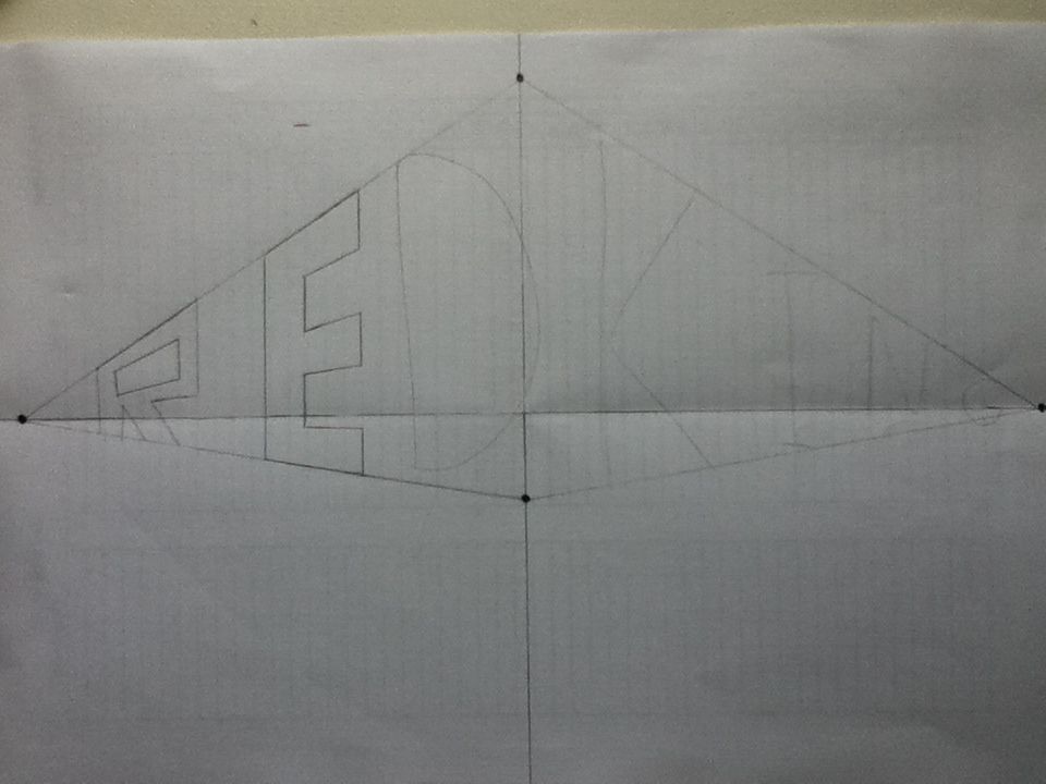 Two Point Names How To Draw Your Name In 2 Point Perspective