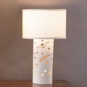 Ceramic Table Lamp Provides a Pleasant Lighting Effect
