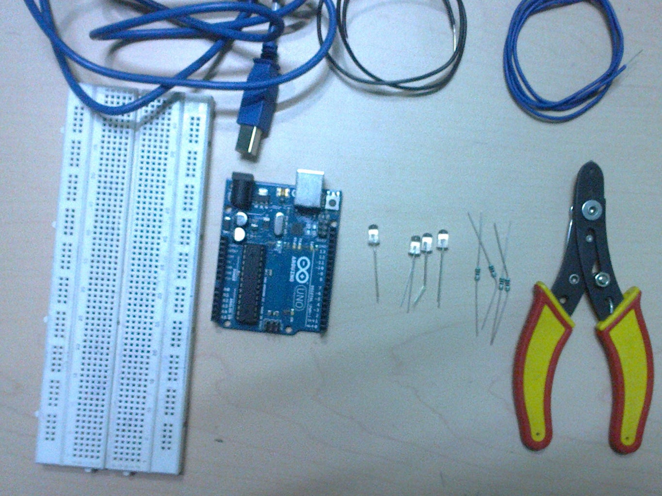 Arduino Insight -Beginner LED'S and (Binary Counter 16 Bit) : 7 Steps ...
