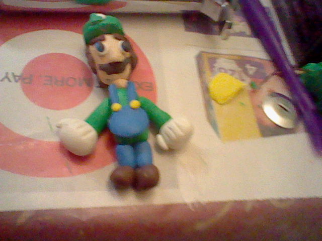 How to Make Luigi Out of Clay