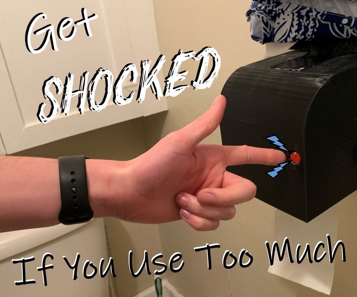 The Paper Preserver: Save Toilet Paper With Shock Therapy