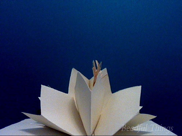 Lily Pop Up Card for Mothers Day