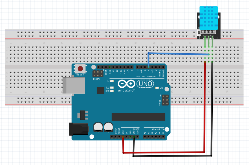 Connecting DHT11 With Arduino