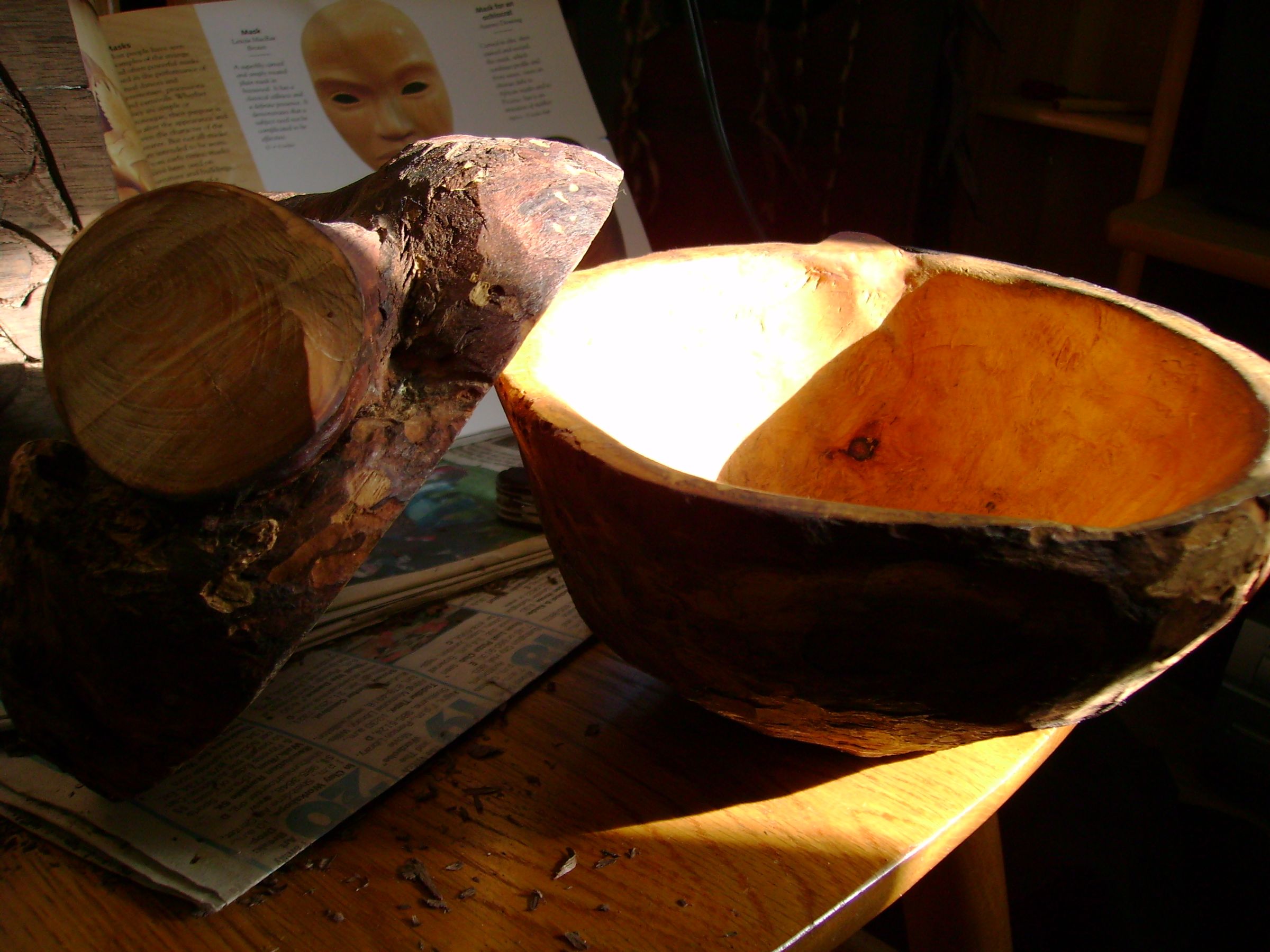 Carving a Bowl Instructables