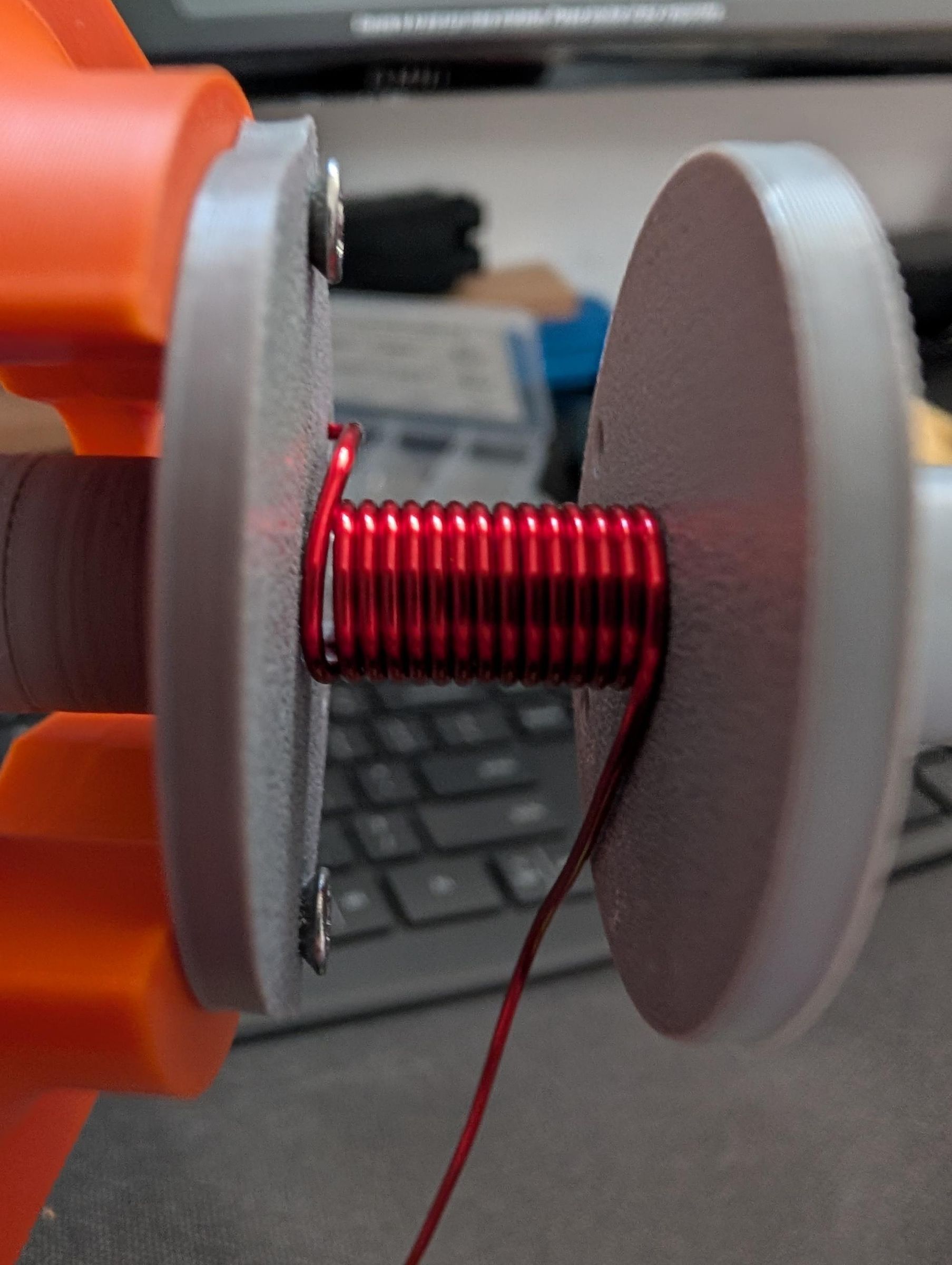 Silicon Controlled Rectifier Connection (SCR) and Electromagnet Assembly