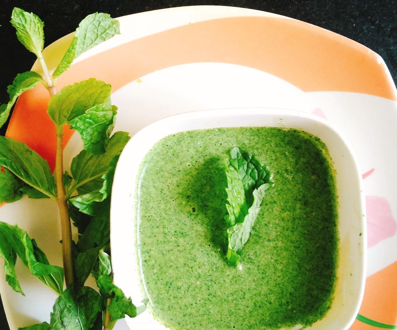 Oil-free Coriander Mint Chuteny