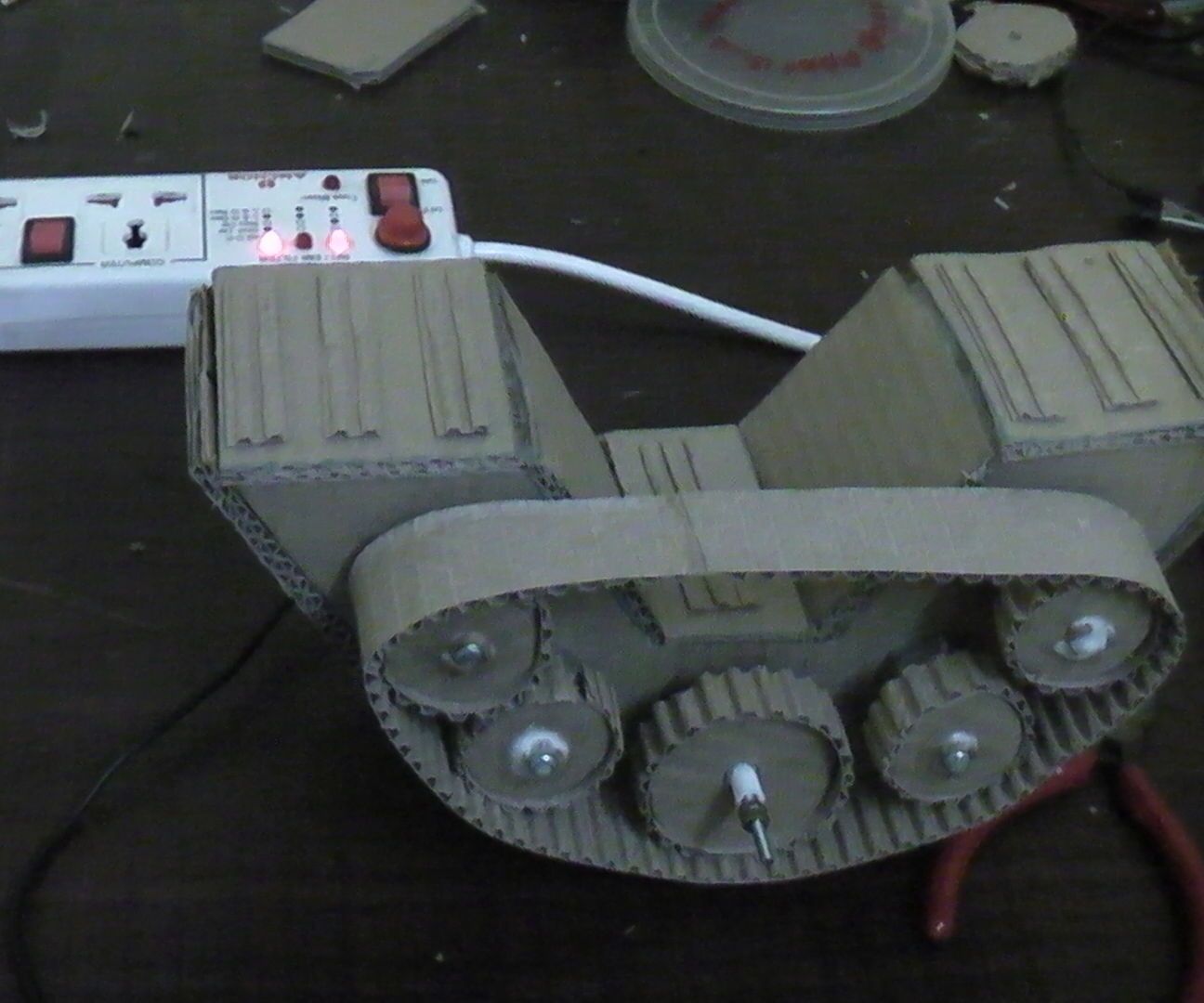 DIY Cardboard Electric Engine