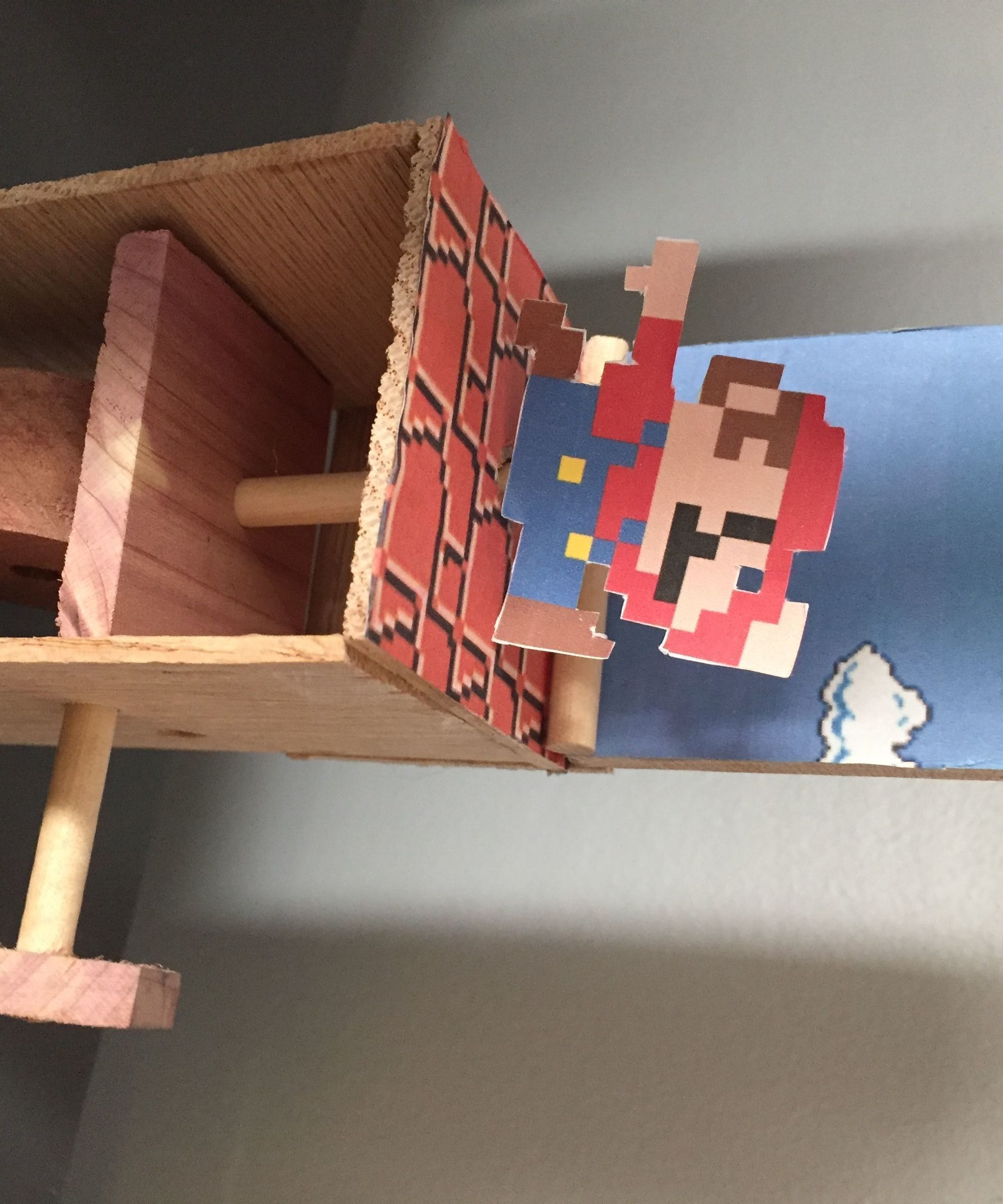Jumping Mario Automaton