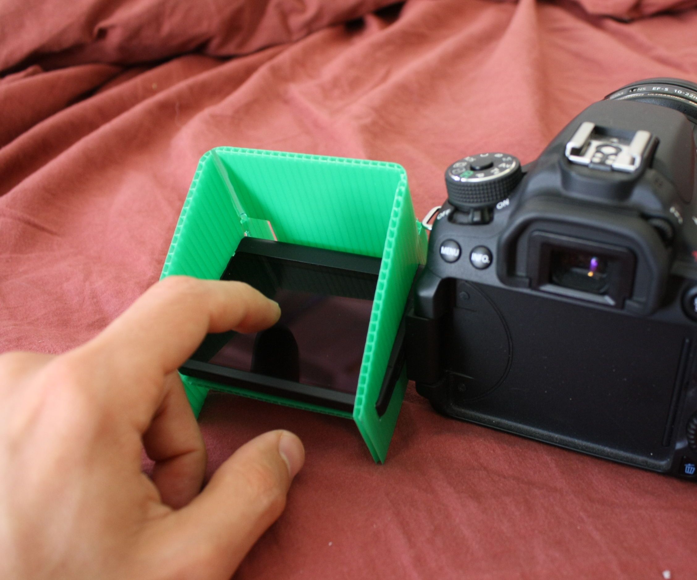 DSLR LCD Screen Hood
