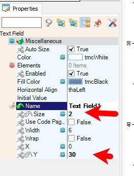 In Visuino Add & Set Components