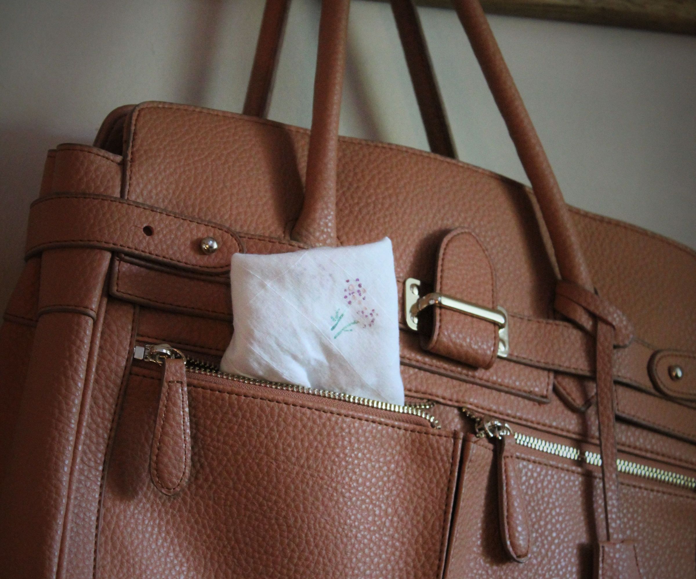 How to Turn an Old Tablecloth Into a Handkerchief