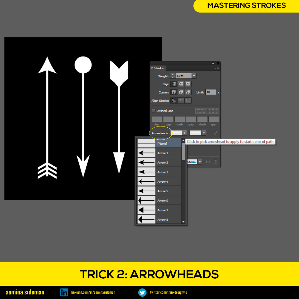 Master Stroke Tricks in Adobe Illustrator — PART 1 : 5 Steps ...