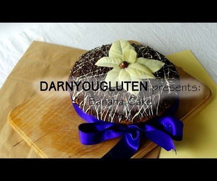 Birthday Banana Bread Bake... Cake? (GF)