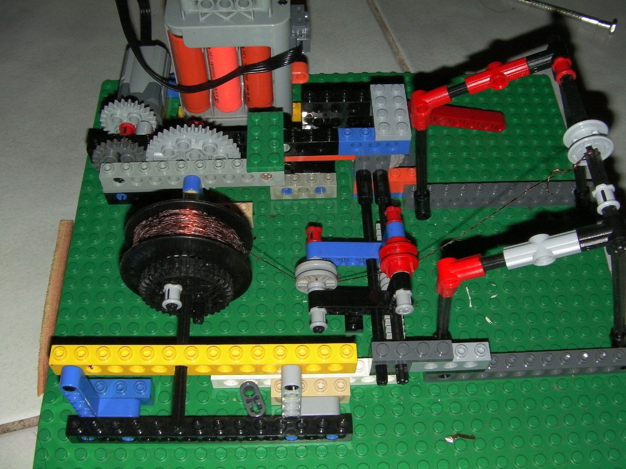 Lego Coil Winder