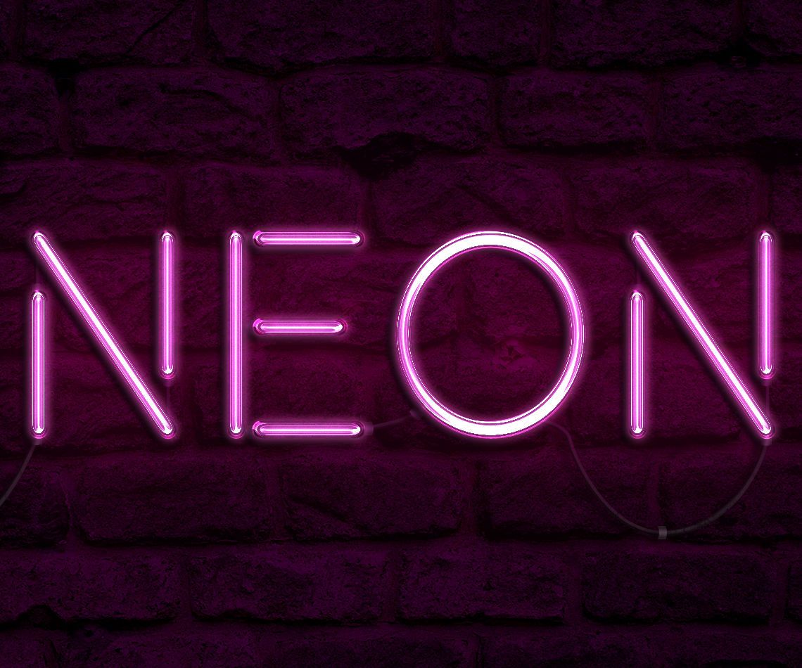 How to Make a Realistic Neon Light Text Effect - Adobe Photoshop CC 2015 Tutorial - GraphixTV
