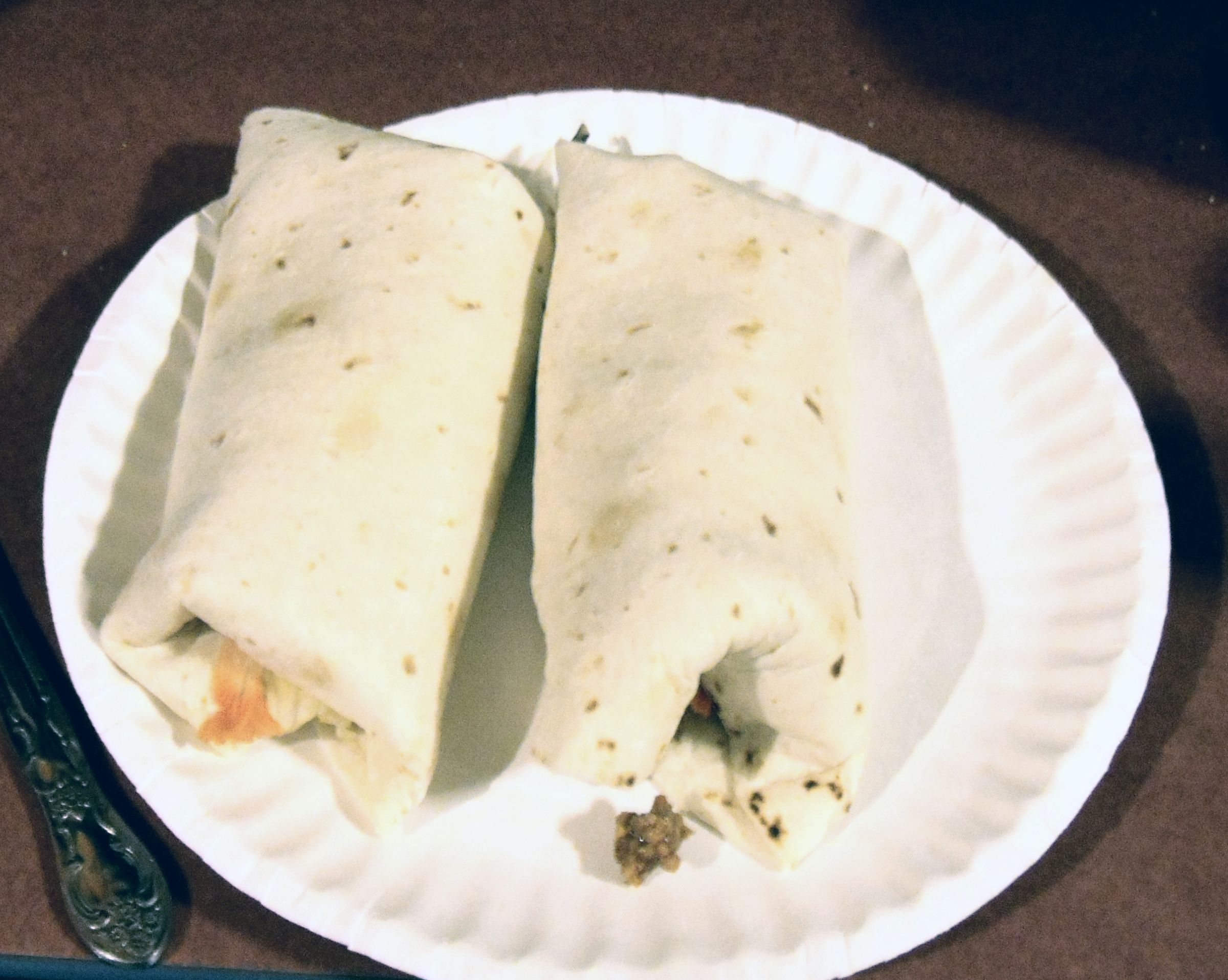 RedNeck Chicken and Sausage Burrito