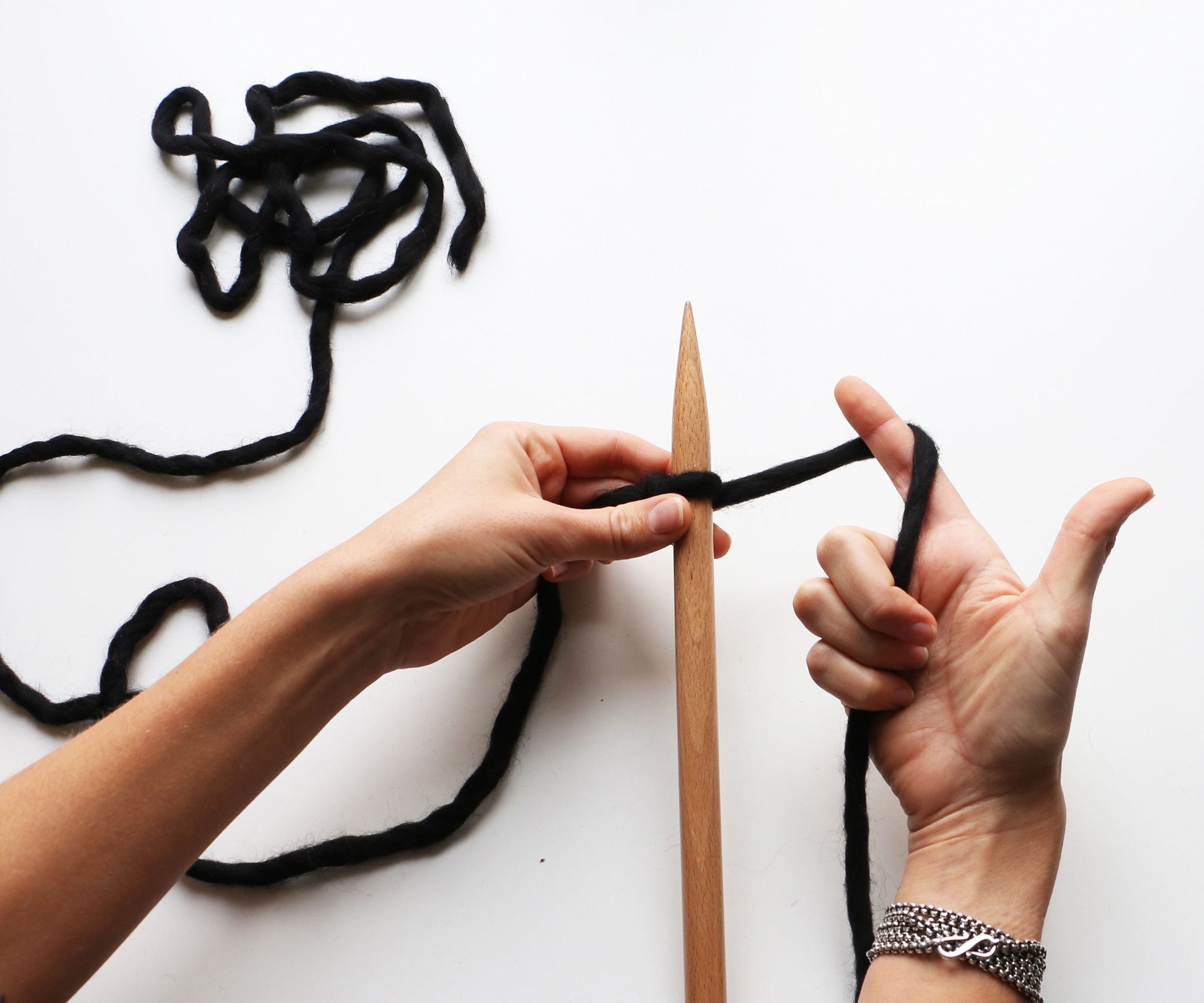 How to cast-on stitches