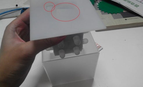 Install the External Acrylic Cube Boards