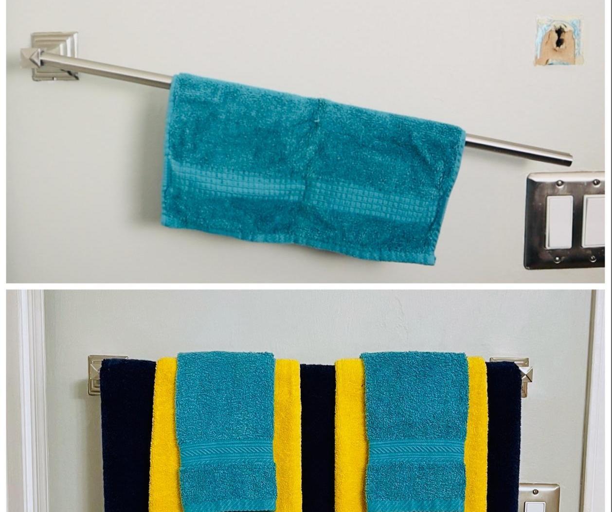 Fix a Broken Towel Rack in 10 Minutes or Less 6 Steps Instructables