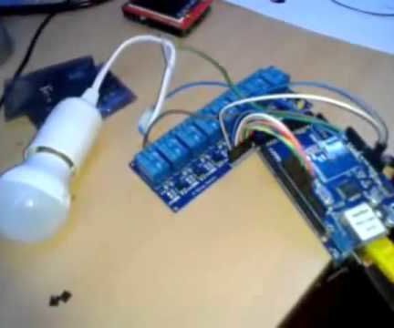 Arduino MEGA 2560 Home Automation With 8 Channel Relay