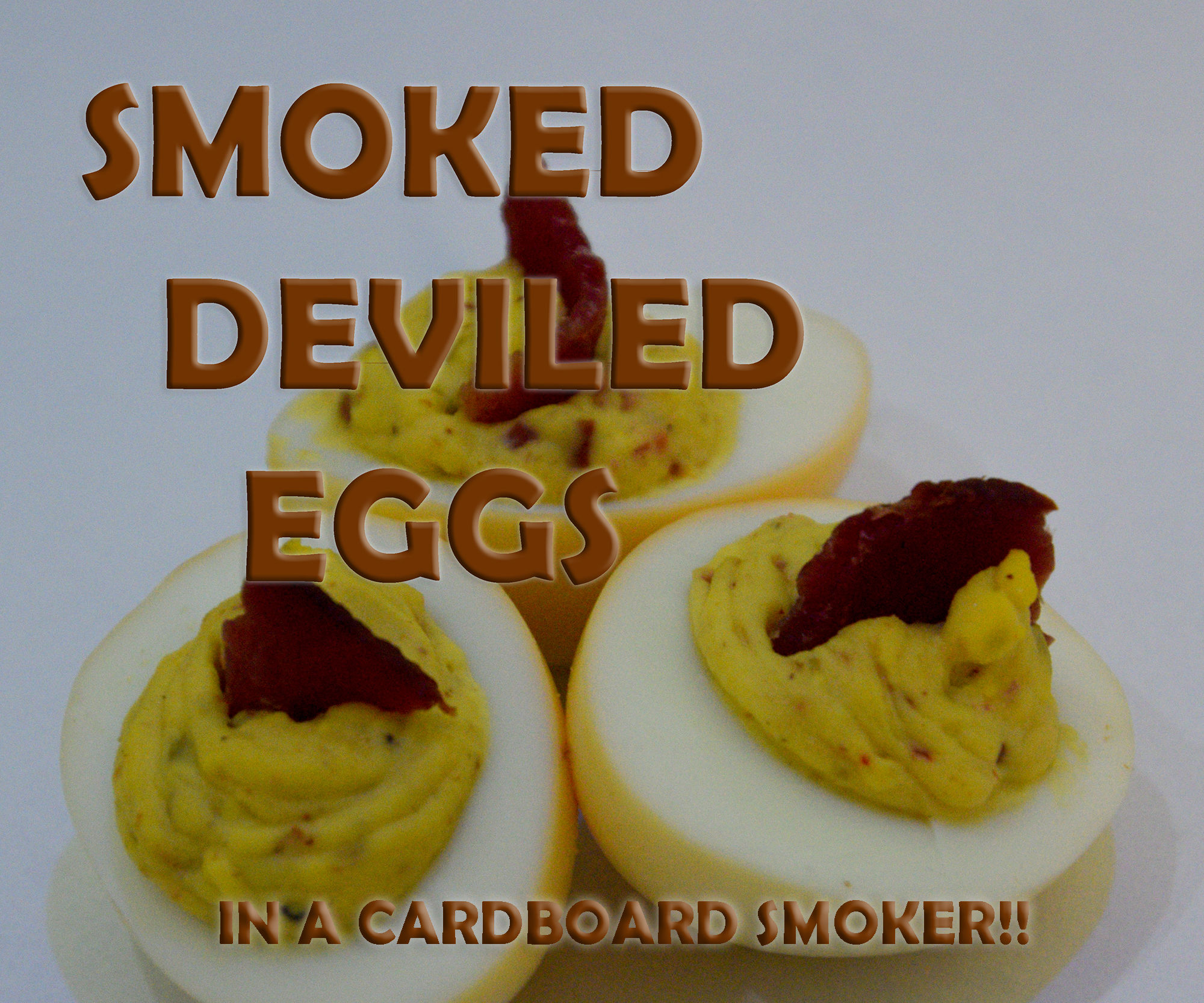 Smoked Deviled Eggs
