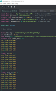 Modify the Firmware