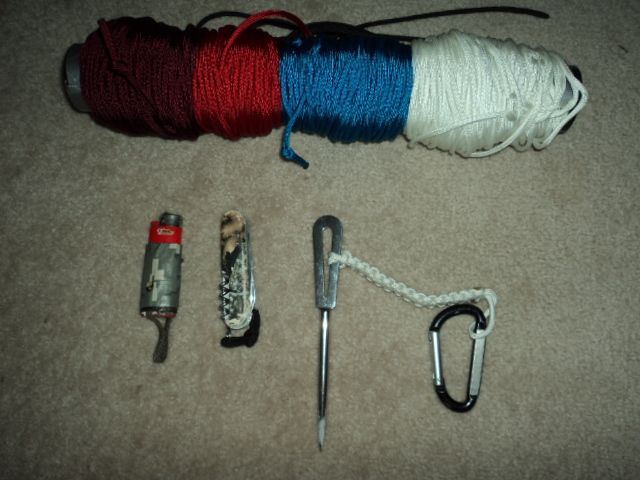 Paracord Water Bottle Lid Leash