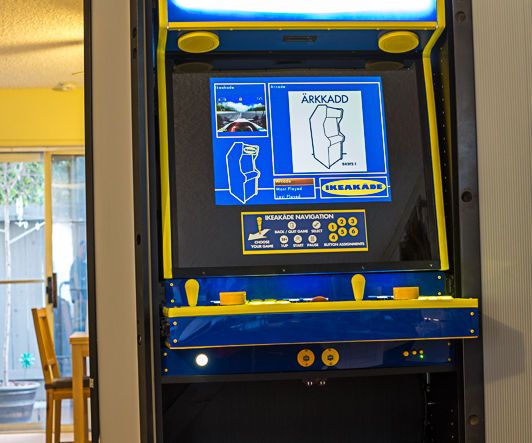 Ikeakade - Hidden Arcade Cabinet
