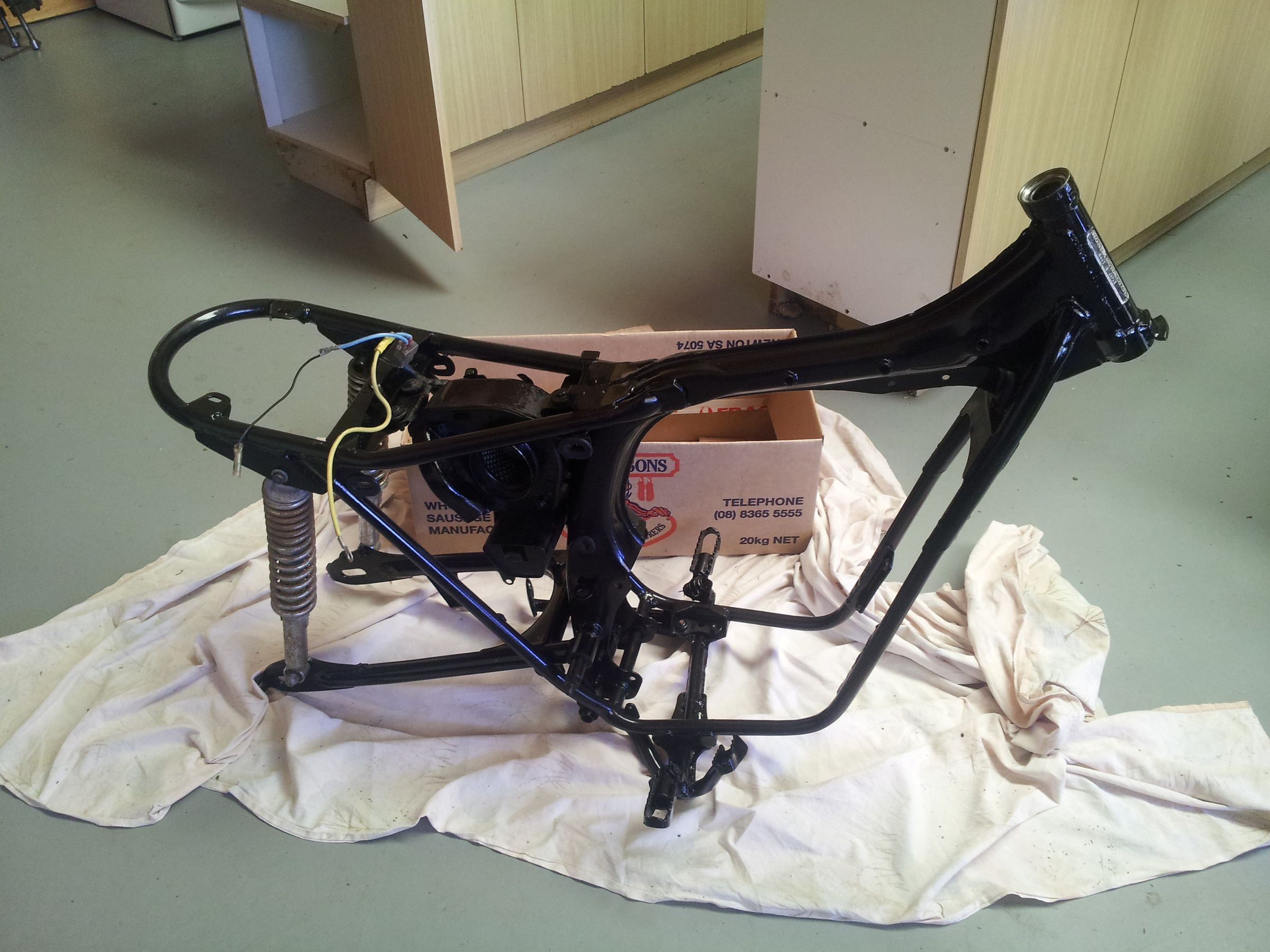 Classic Motorbike Restoration Step-step. 1974 Honda Xl100