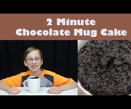 2-Minute Chocolate Mug Cake