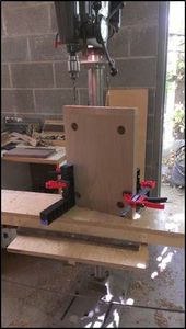 Joinery: Drilling Holes for Mechanical Connectors