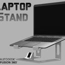 Creating a Laptop Stand Using Fusion 360!
