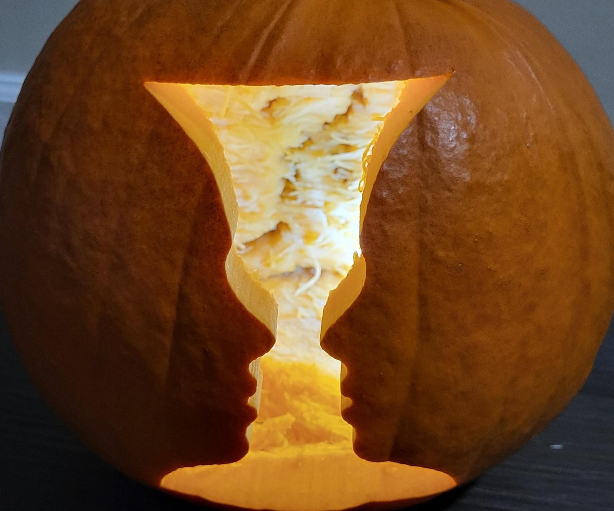 Using a Waterjet for Pumpkin Carving